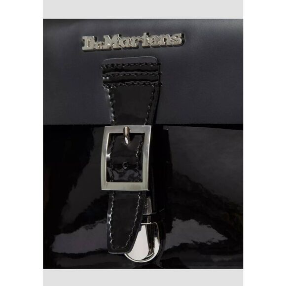 Dr. Martens Black Leather Heart Shaped Convertible Bag Backpack EXCELLENT! - Picture 15 of 16